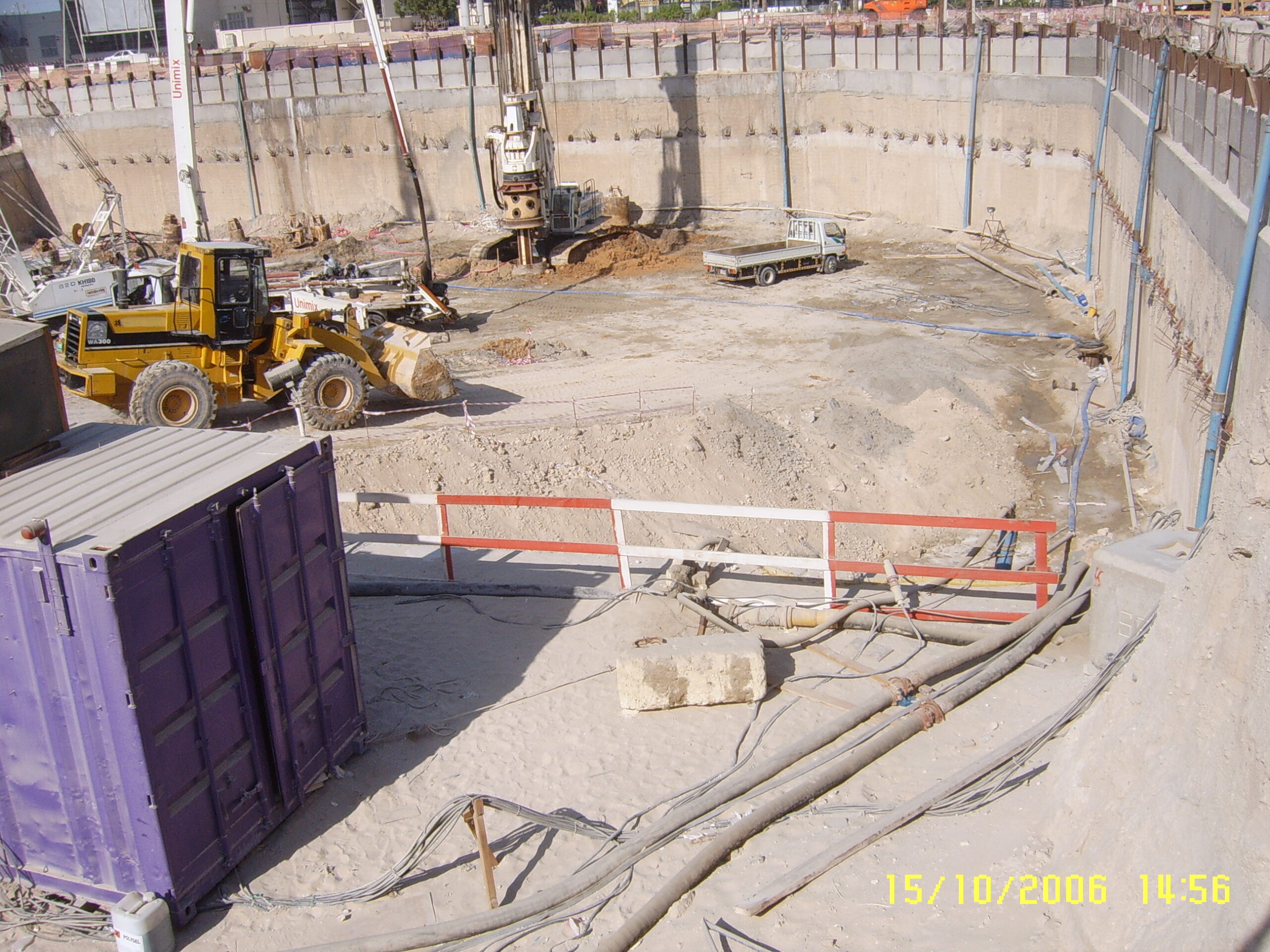 Dubai Marina-Drilling Deepwells